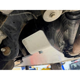 Proud Rhino Gas Tank Skid Plate for Land Rover Defender L663 – 3/8 inch aluminum, bolt-on protection for Defender 110 and 130