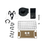 Genuine Winch Access Panel & Hook Holder Kit (All Black)