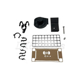 Genuine Winch Access Panel & Hook Holder Kit (All Black)