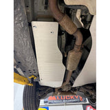 Proud Rhino Gas Tank Skid Plate for Land Rover Defender L663 – 3/8 inch aluminum, bolt-on protection for Defender 110 and 130