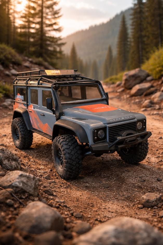 TRX4M Land Rover Defender 110 Lucky 8 Wrap – 1/18 Scale RC
