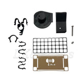 Genuine Winch Access Panel & Hook Holder Kit (All Black)