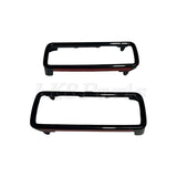 Aftermarket Rear Bumper Tow Hook Inserts
