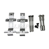 5.0L Supercharged V8 Terrafirma Drilled and Grooved Ceramic Pads Brake Kit