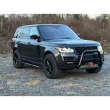 Proud Rhino A-Bar for Range Rover L405 – USA-made frame-mounted A-bar with powder coat finish, winch-ready support, and relocated parking sensors