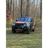Proud Rhino A-Bar for Range Rover L405 – USA-made frame-mounted A-bar with powder coat finish, winch-ready support, and relocated parking sensors