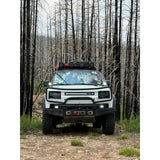 Proud Rhino A-Bar Winch Bumper for Land Rover Defender L663 – Heavy-duty steel front bumper with winch mount and A-bar guard for 2020–present models