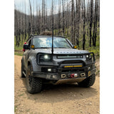 Proud Rhino A-Bar Winch Bumper for Land Rover Defender L663 – Heavy-duty steel front bumper with winch mount and A-bar guard for 2020–present models