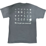 Classic Lucky 8 T-Shirt L8T by New Era for off-road and Land Rover enthusiasts