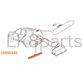 REAR BUMPER REFLECTOR SET LH + RH GENUINE