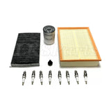 SKT6037PR2 Allmakes PR2 Service Kit for LR3 & Range Rover Sport V8 – spark plugs, oil filter, drain plug, cabin filter, air filter