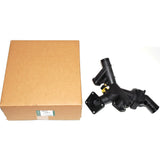 LR005631 Thermostat Tube & Housing – fits 4.4L V8 LR3, Range Rover Sport, and Range Rover – aftermarket, OEM, or upgraded aluminum