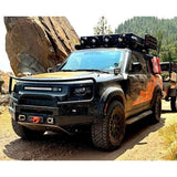 Proud Rhino A-Bar Winch Bumper for Land Rover Defender L663 – Heavy-duty steel front bumper with winch mount and A-bar guard for 2020–present models