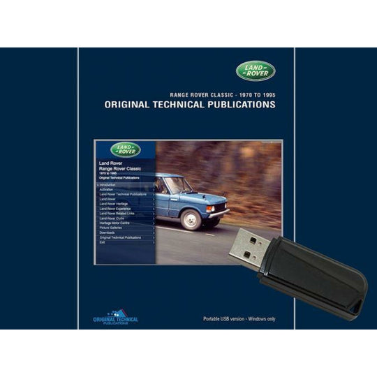 Land Rover Original Technical Service Publication Classic