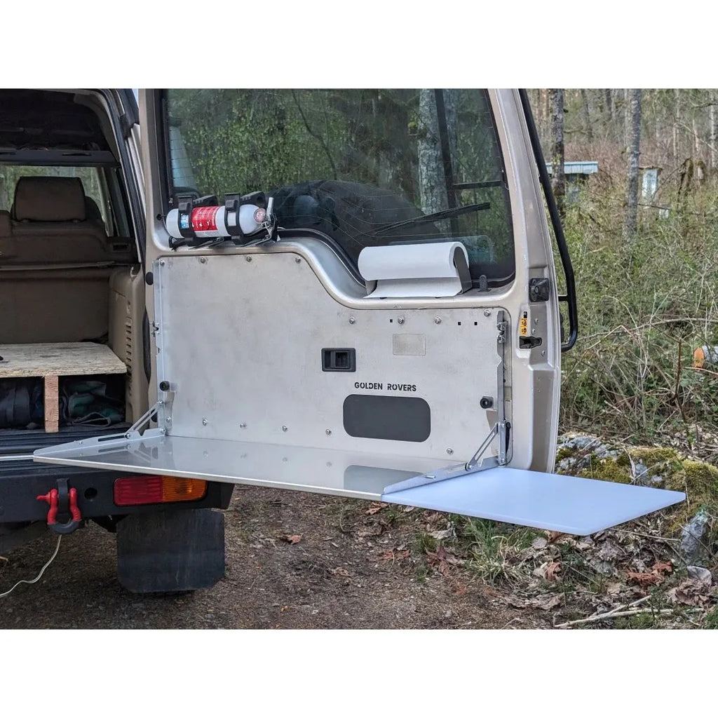 Golden Rovers Rear Door Fold-Down Table – Lucky8 Off Road