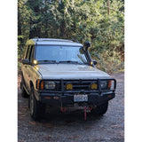 Golden Rovers 700 ditch light brackets for Land Rover Discovery I & II 1994–2004; bolt-on hood mounts for auxiliary lights