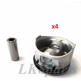 HIGH COMPRESSION PISTON ENGINE Set of 4