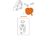 Power Steering Pump QVB500390 for Land Rover LR3 2005–2009 and Range Rover Sport 2006–2009