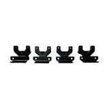 Lucky 8 CFE Defender side steps in Union Jack, 4 Bar, and Gotham styles – budget-friendly aluminum steps for Defender 90, 110, and 130