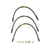 Stainless Steel Brake Hoses Kit Standard Length