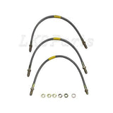 Stainless Steel Brake Hoses Kit Standard Length