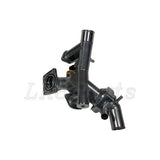 LR005631 Thermostat Tube & Housing – fits 4.4L V8 LR3, Range Rover Sport, and Range Rover – aftermarket, OEM, or upgraded aluminum