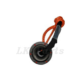 Factor 55 Rope Retention Pulley for synthetic rope winching – lightweight anodized aluminum snatch block with rope retention fingers