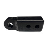 Black Factor 55 HitchLink 2.0 aluminum shackle mount for 2-inch receivers – lightweight, CNC-machined recovery point