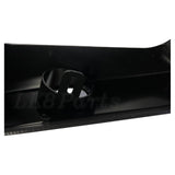 Lucky 8 CFE steel front bumper for Land Rover Discovery 1 and 2 – stock-style, non-winch, satin black powder-coated finish