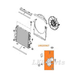 LR020367G OEM Radiator Expansion Tank Reservoir – fits LR3, LR4, Range Rover Sport – direct-fit coolant reservoir