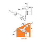 FRONT LOWER SUSPENSION CONTROL ARM LEFT LH