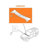 Genuine Land Rover Windshield Finisher Lower Cowl – LR096164GEN – fits LR3, LR4, Range Rover Sport L320 – black