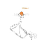 Front anti-roll bar bush set NTC6828SET for Defender L316, Range Rover Classic 87–94, Discovery I. 2-piece kit to reduce body roll.