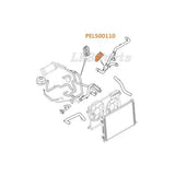 OEM 180-degree low-temp thermostat PEL500110G – fits Discovery 2 with 4.0 or 4.6 V8 – replaces factory 193°F thermostat.