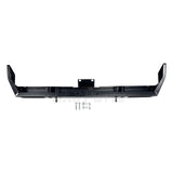 DA5646 heavy-duty steel rear bumper for Land Rover Discovery II 1999–2004, black powder-coated replacement for factory plastic bumper