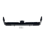 DA5646 heavy-duty steel rear bumper for Land Rover Discovery II 1999–2004, black powder-coated replacement for factory plastic bumper