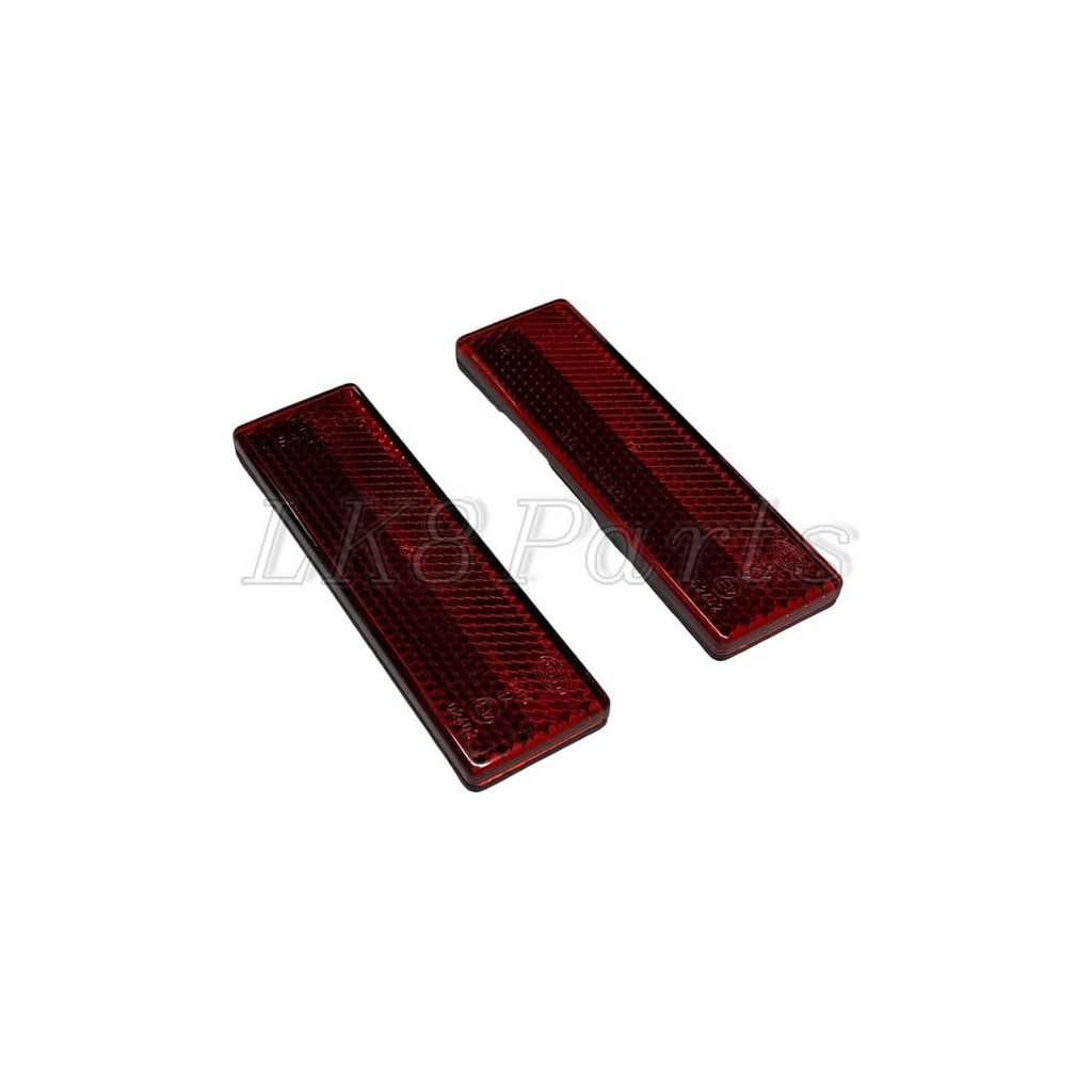 thumbnail image 2 of 4 Genuine OEM John Deere JD5921 Tractor Reflectors – Yellow, 9x2 Adhesive Back 2 of 6
