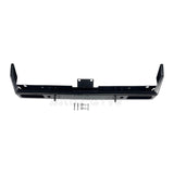 DA5646 heavy-duty steel rear bumper for Land Rover Discovery II 1999–2004, black powder-coated replacement for factory plastic bumper