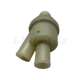 OEM 180-degree low-temp thermostat PEL500110G – fits Discovery 2 with 4.0 or 4.6 V8 – replaces factory 193°F thermostat.