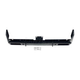DA5646 heavy-duty steel rear bumper for Land Rover Discovery II 1999–2004, black powder-coated replacement for factory plastic bumper