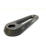 Factor 55 1.0 Hawse Fairlead – gunmetal gray CNC aluminum synthetic winch fairlead with machined logo and chamfered edges