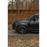 DEFENDER L663 GLOSS BLACK STEALTH PACK FENDER FLARES