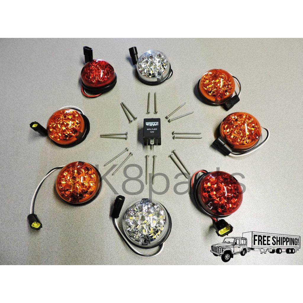 Defender 73mm WIPAC LED Upgrade Lamp Kit – Lucky8 Off Road