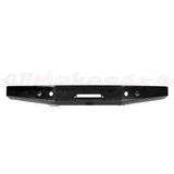 Terrafirma TF009A black winch bumper for Land Rover Discovery II 1999–2004; no swivel eyes, no washer bottle guard
