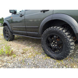 Proud Rhino Rock Sliders for Land Rover LR3 and LR4 – Frame-mounted 3/16 inch thick U.S. steel with EAS compressor protection and matte finish