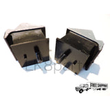 MOUNTING RUBBER ENGINE MOUNT SET x2