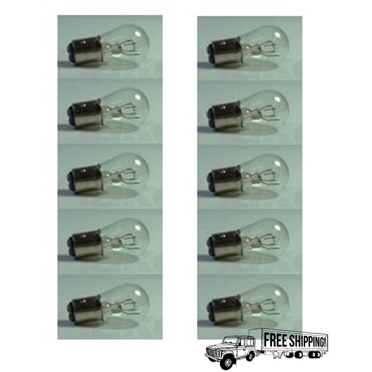 STOP TAIL LIGHT BULB SET x10 12VOLTS 21 / 5W Lucky8 Off Road
