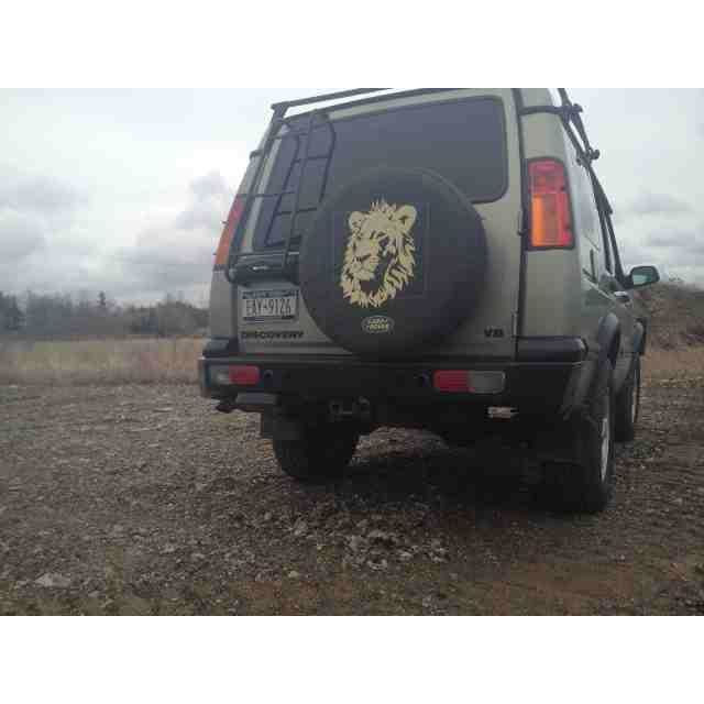 HEAVY DUTY REAR BUMPER WITH EYES TERRAFIRMA Lucky8 Off Road