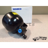 OEM WABCO ABS Accumulator for 1987–1995 Range Rover Classic – part RTC6498 – direct replacement brake system component.