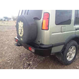 Terrafirma TF090 heavy-duty rear bumper with swivel recovery eyes for Land Rover Discovery II L318 1999–2004